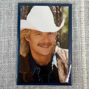 Vintage Alan Jackson Headshot Photo Fridge Magnet 2x3"